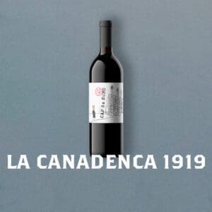 Botella de Vino La Canadenca 1919