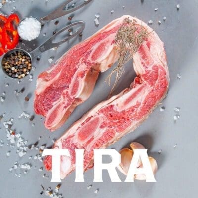 Tira de asado argentino a la parrilla