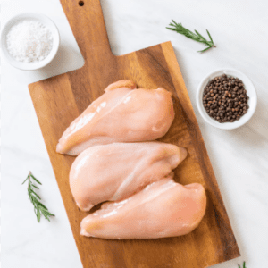 Pechuga de pollo de criadero en Barcelona