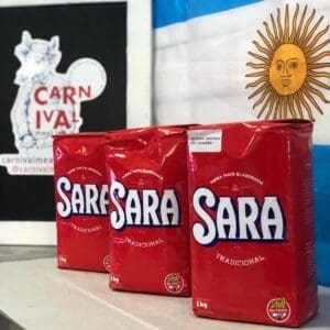 Yerba Mate Sara roja tradicional