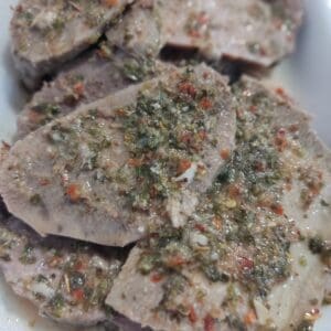 lengua a la vinagreta